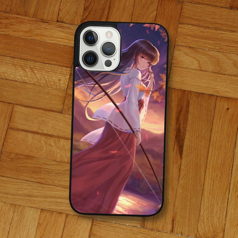 InuYasha - Kikyo Aesthetic Anime iPhone Case